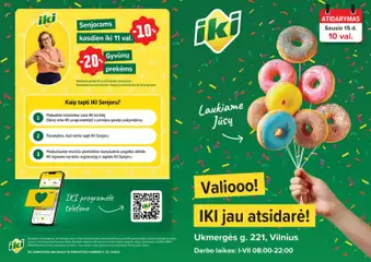 IKI leidinys galioja nuo 15.01.2026