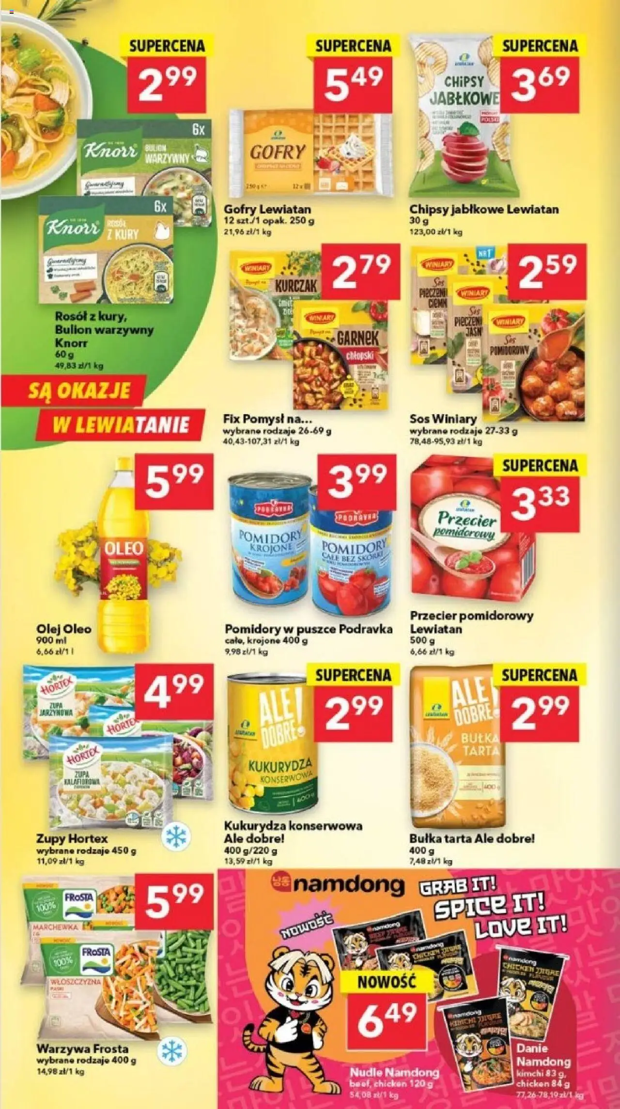 Lewiatan gazetka - Gdańsk od 28.08.2025 | Strona: 4 | Produkty: Kurczak, Zupa jarzynowa, Garnek, Bulion warzywny