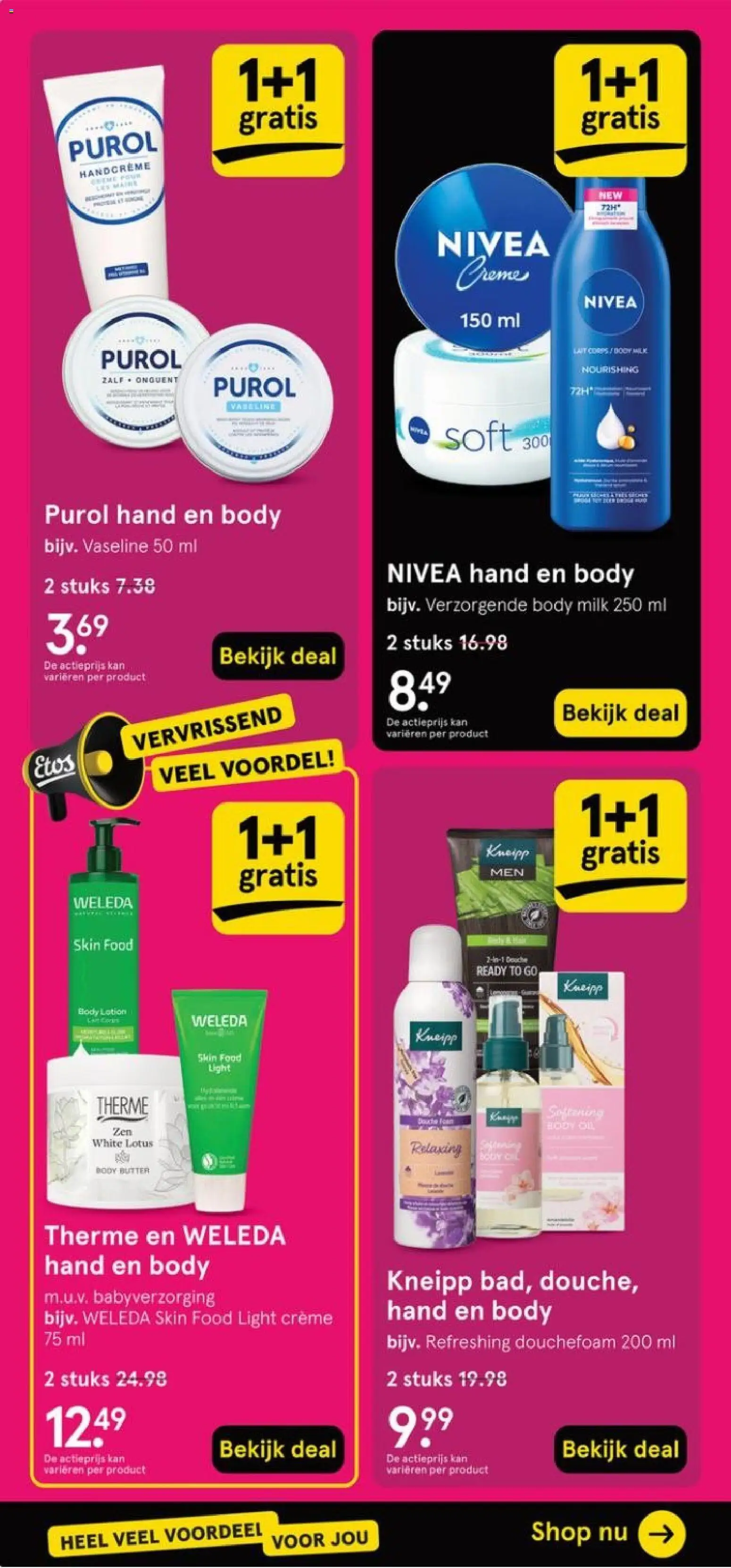 {H1} | Pagina: 14 | Producten: Kan, Boot, Crème, Handcrème