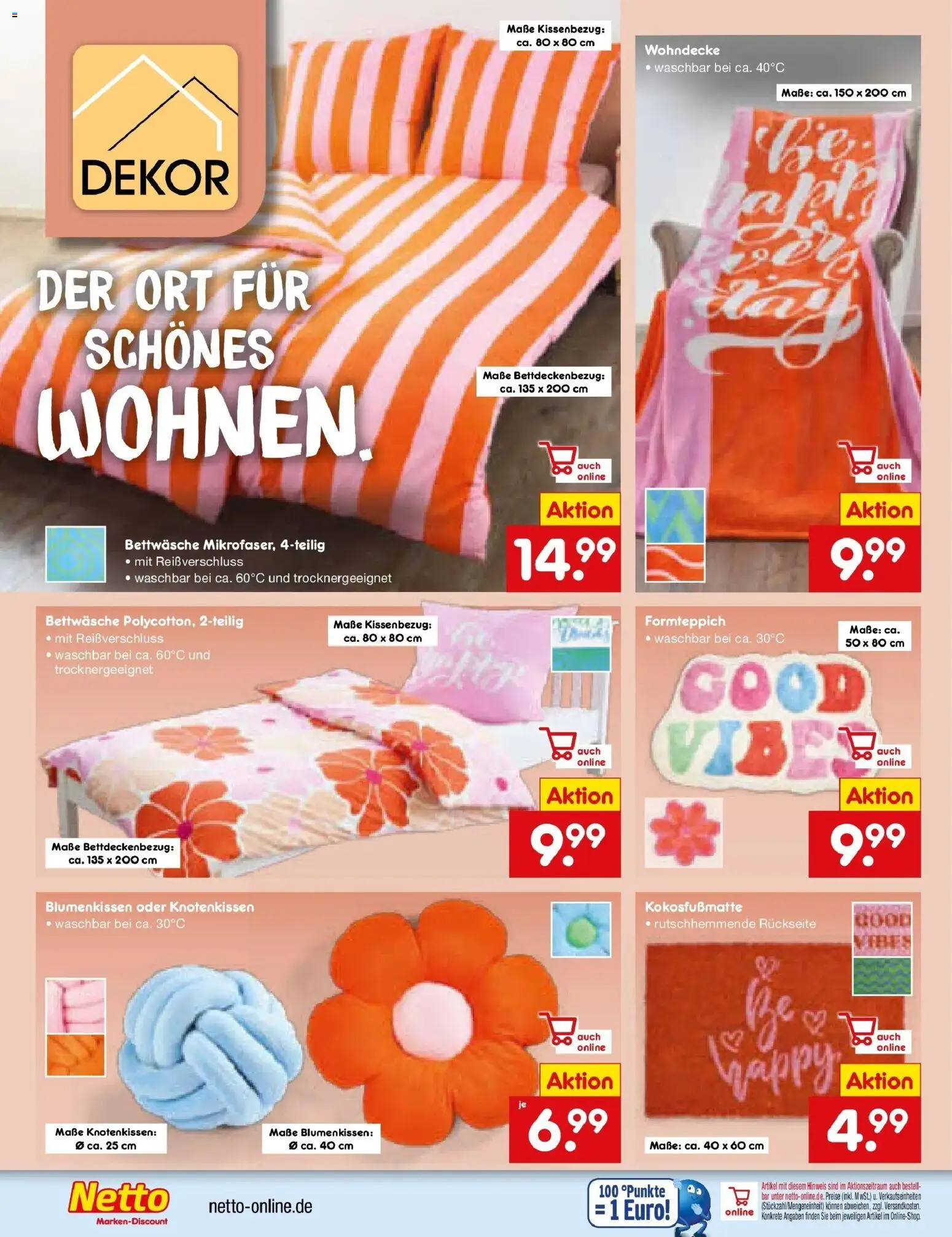 Netto Marken-Discount Prospekt Oberhaid	 – gültig ab 20.04.2026 | Seite: 40 | Produkte: Bettwäsche