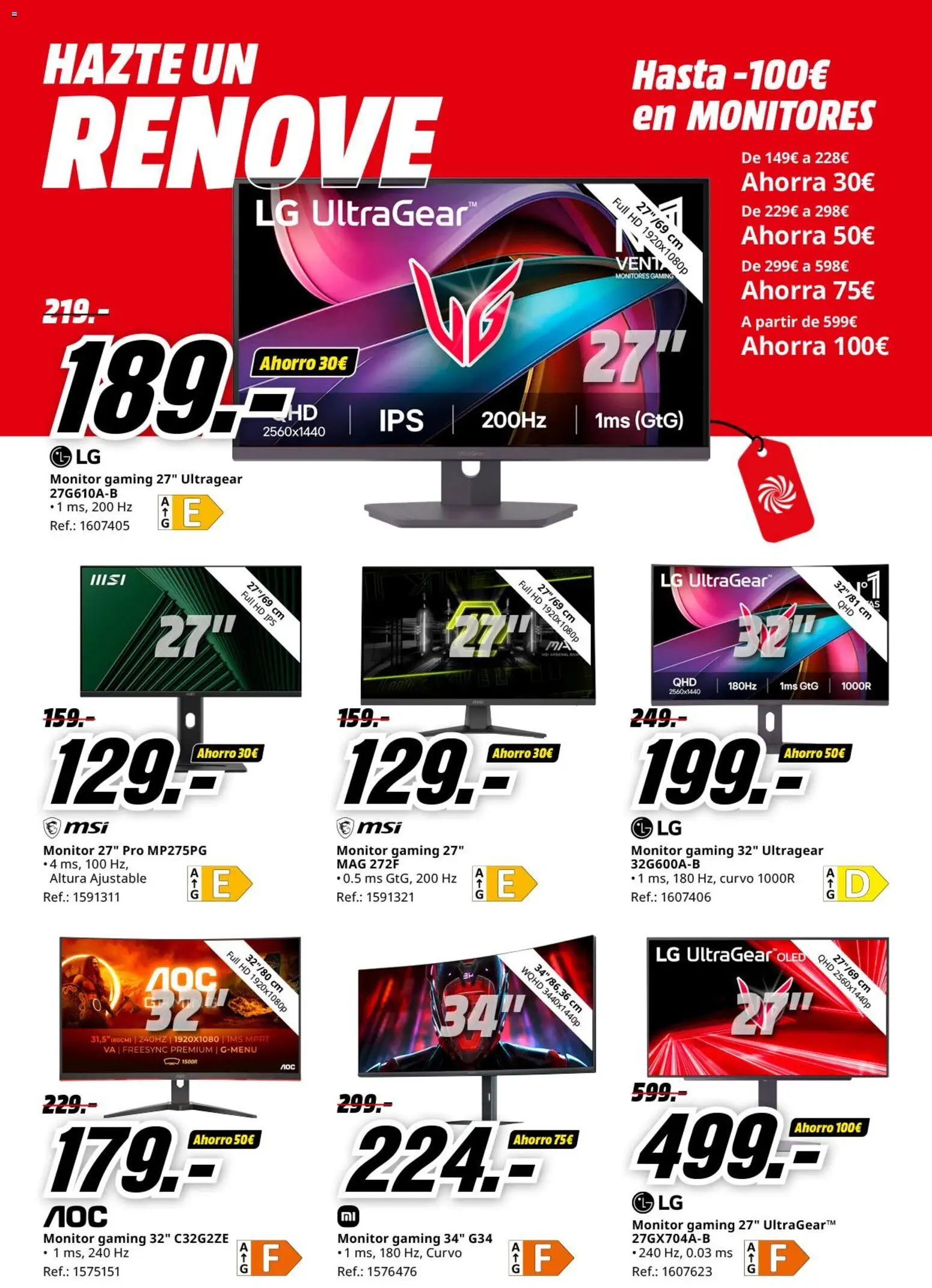 Media Markt folleto │ válido desde el 11.03.2026 | Página: 15 | Productos: Monitor