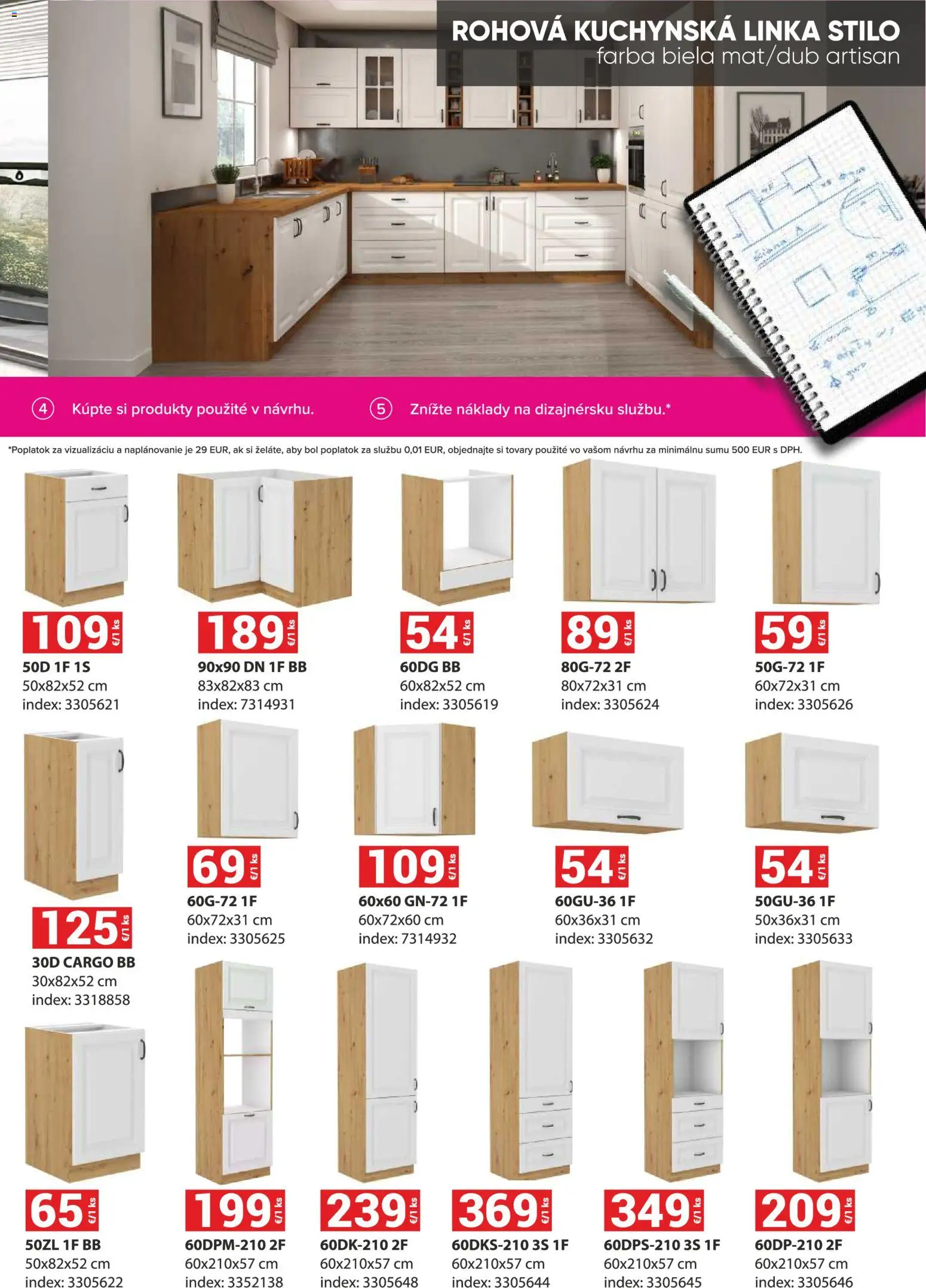 Nové Merkury Market akcie – leták je platný od 02.01.2026 | Strana: 5 | Produkty: Kuchynská linka