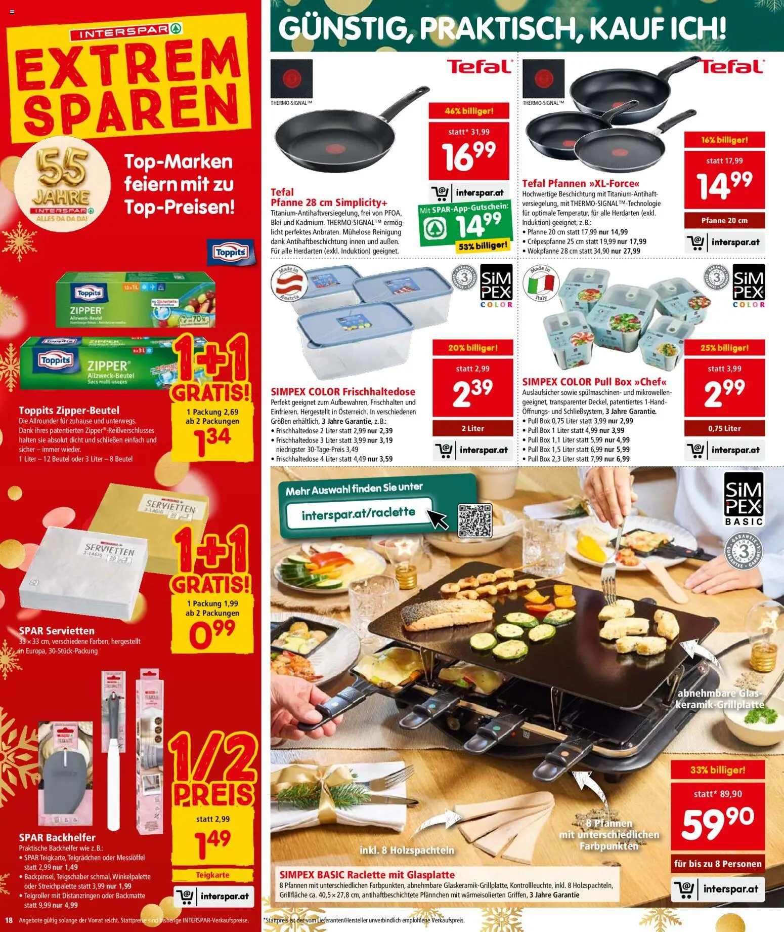 Interspar Flugblatt - Salzburg gültig ab 04.12.2025 | Seite: 18 | Produkte: Brot