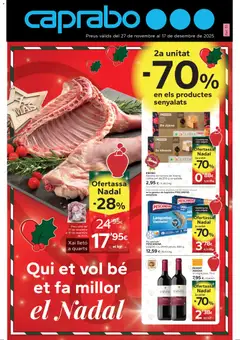 Vista previa Caprabo folleto válido desde el 27.11.2025