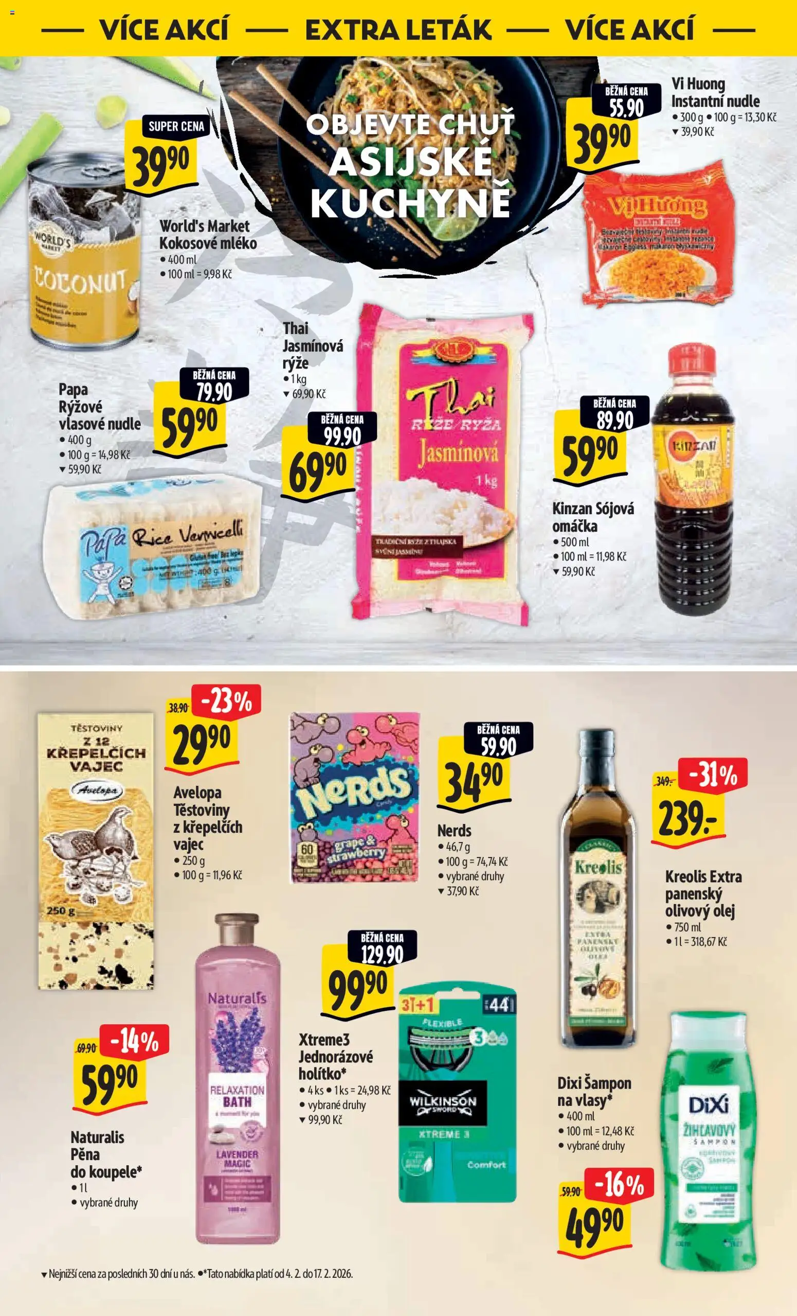 Albert leták - Hypermarket od 04.02.2026 | Strana: 46 | Produkty: Olej, Těstoviny, Nudle, Kuchyně