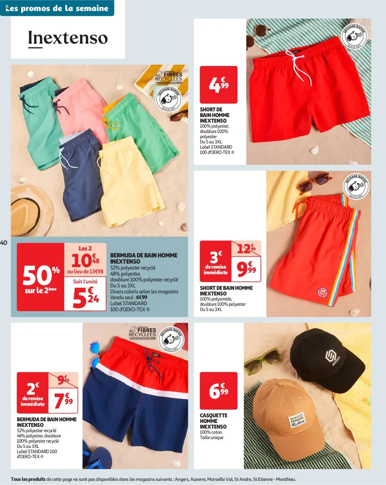  | Page: 40 | Produits: Bermuda, Coton, Casquette