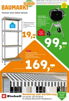 Globus Baumarkt prospekt Unna	 gültig ab dem 28.07.2025