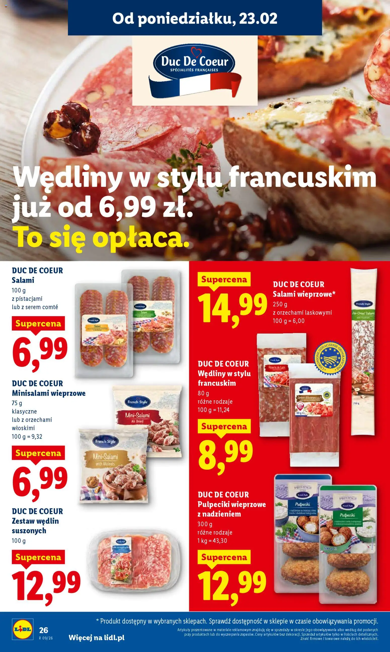 Lidl Polsko leták od 23.02.2026 | Strana: 26