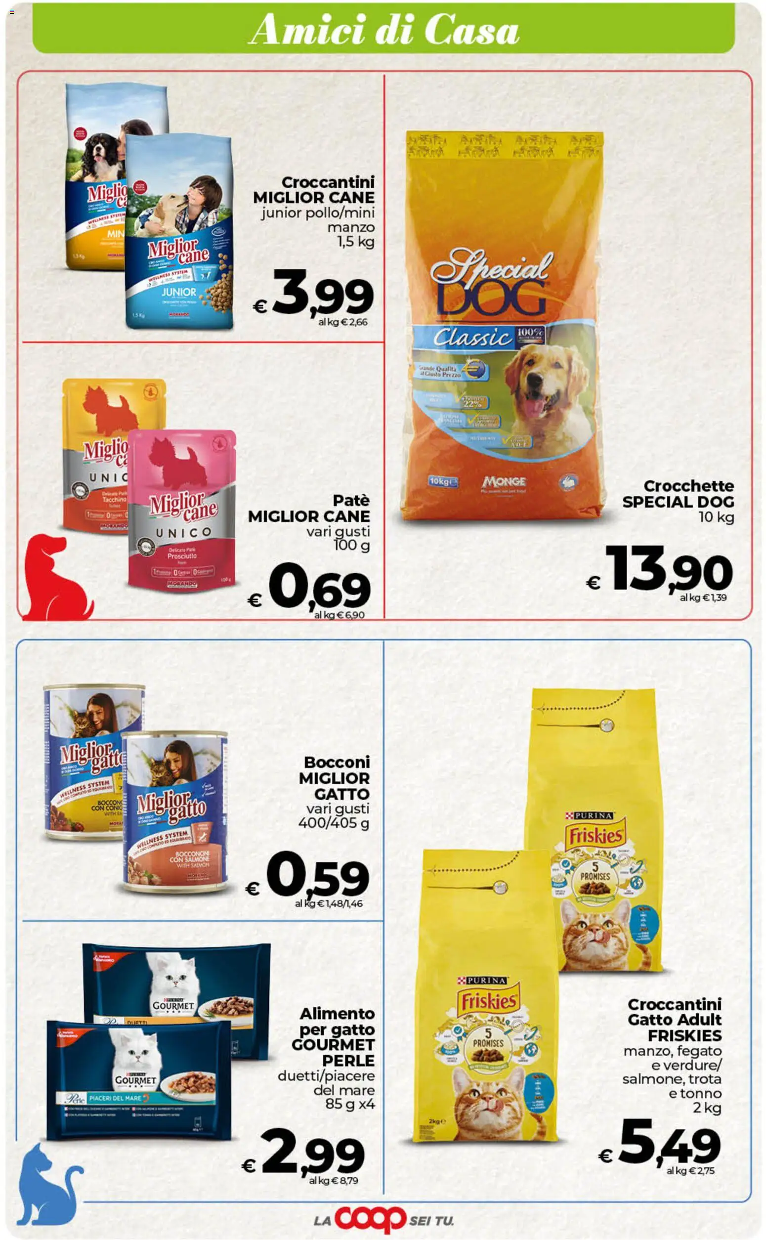 Volantino COOP del 28.04.2026 | Pagina: 43 | Prodotti: Paté, Salmone, Tacchino, Prosciutto