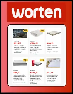 Worten folleto │ válido desde el 05.08.2025 | Página: 4 | Productos: Colchon, Cama