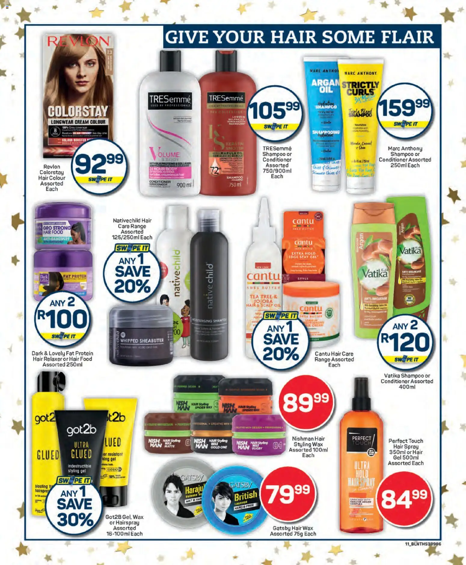 New Pick n Pay catalogue – valid from 25.11.2025 | Page: 11 | Products: Butter, Wax, Hair spray, Relaxer
