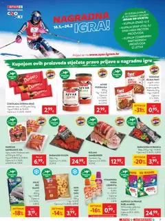 Katalog Spar - Pregled kataloga iz trgovine Spar, vrijedi od 28.01.2026 | Stranica: 9 | Proizvodi: Čokolada, Pljeskavice, Voda, Cedevita