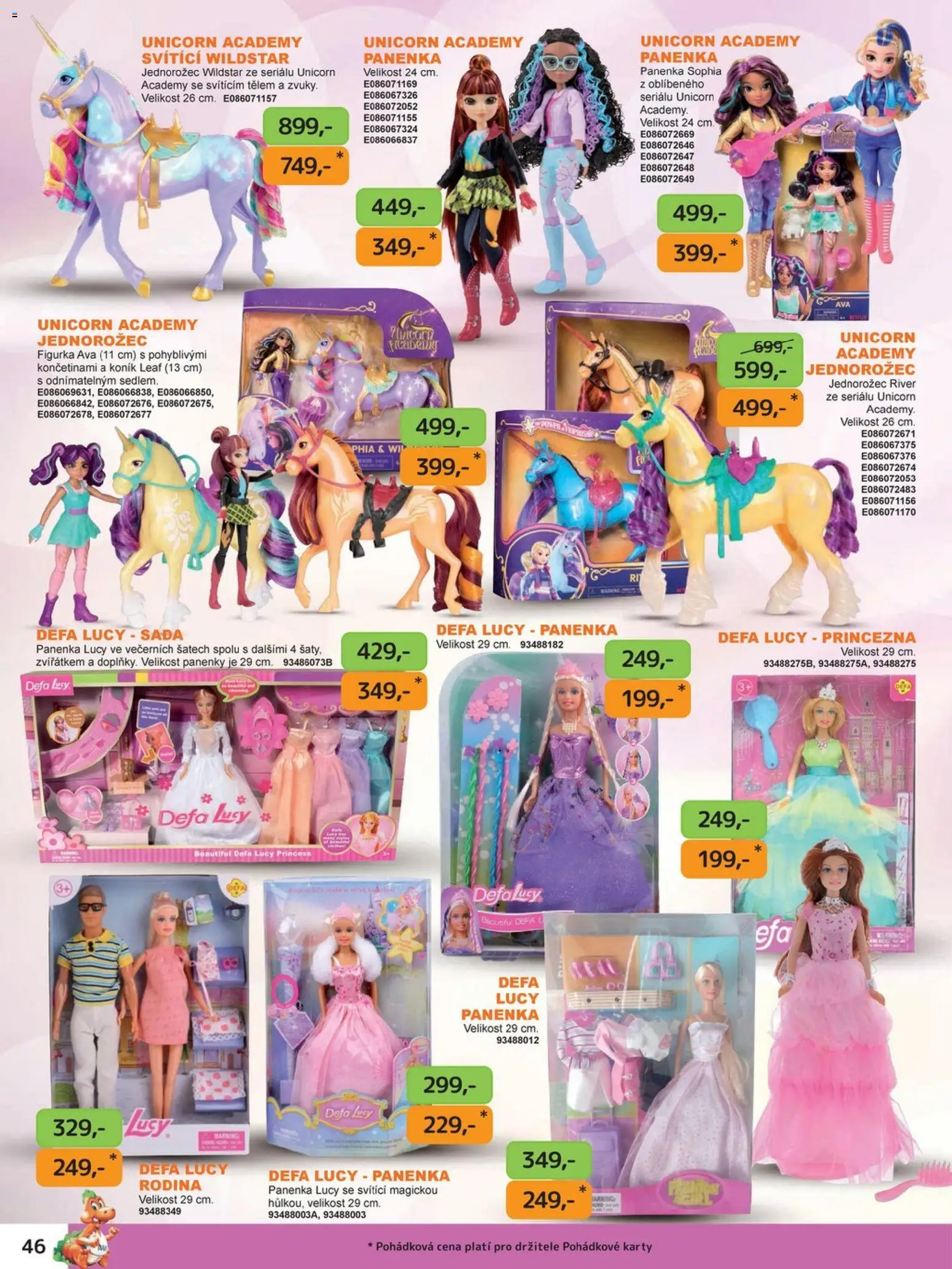 Dráčik leták od 03.10.2025 | Strana: 52 | Produkty: Panenka, Karty