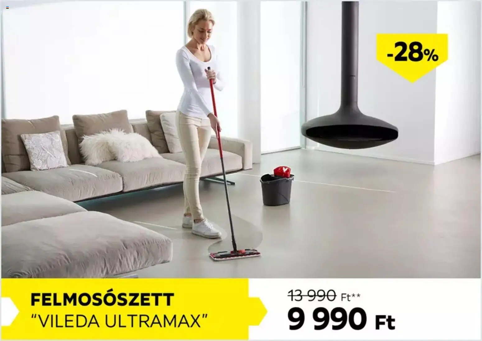 Möbelix akciós ujság - amely érvényes a következő dátumtól: 05.02.2026 | Oldal: 4 | Termékek: Vileda