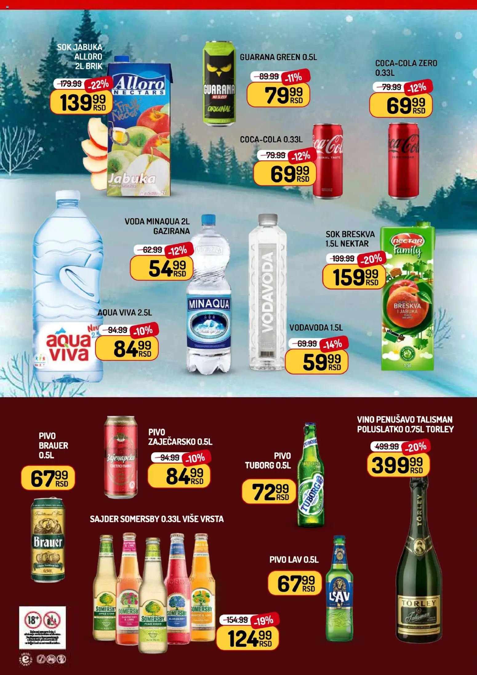 Aman katalog - važi od 09.01.2026 | Strana: 8 | Proizvode: Tuborg, Mango, Cider, Nektar