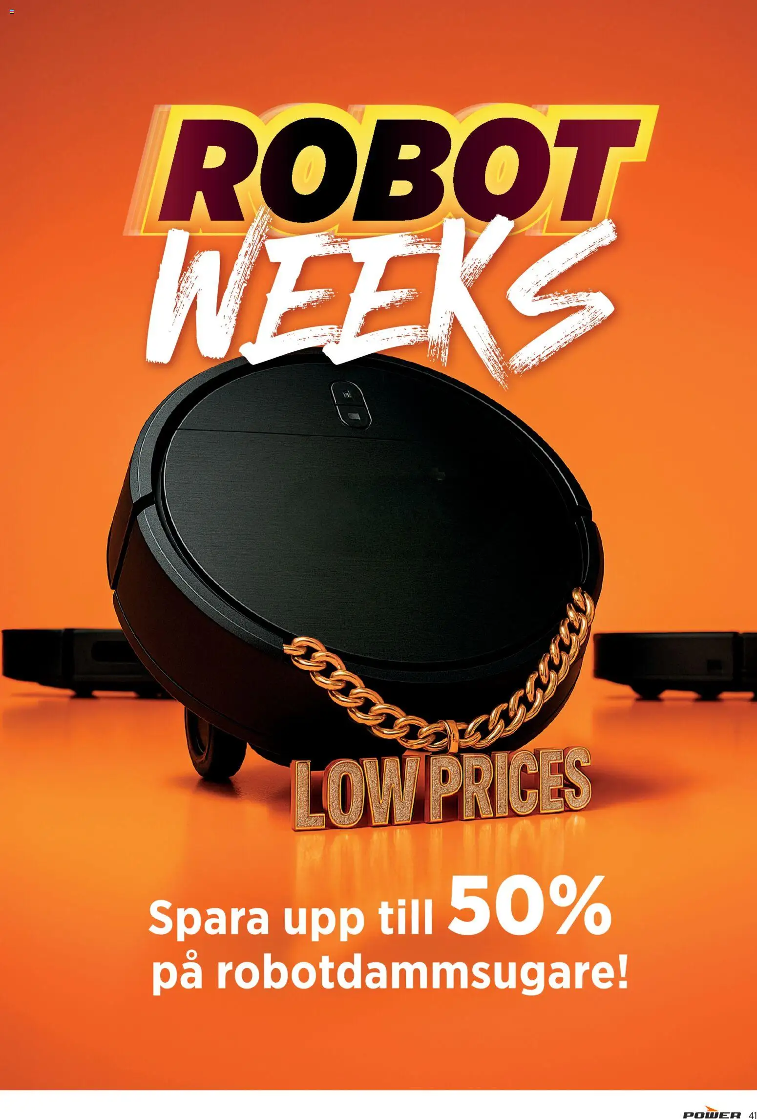 Power reklamblad aktuell från 23.09.2026 | Sida: 41 | Produkter: Robotdammsugare