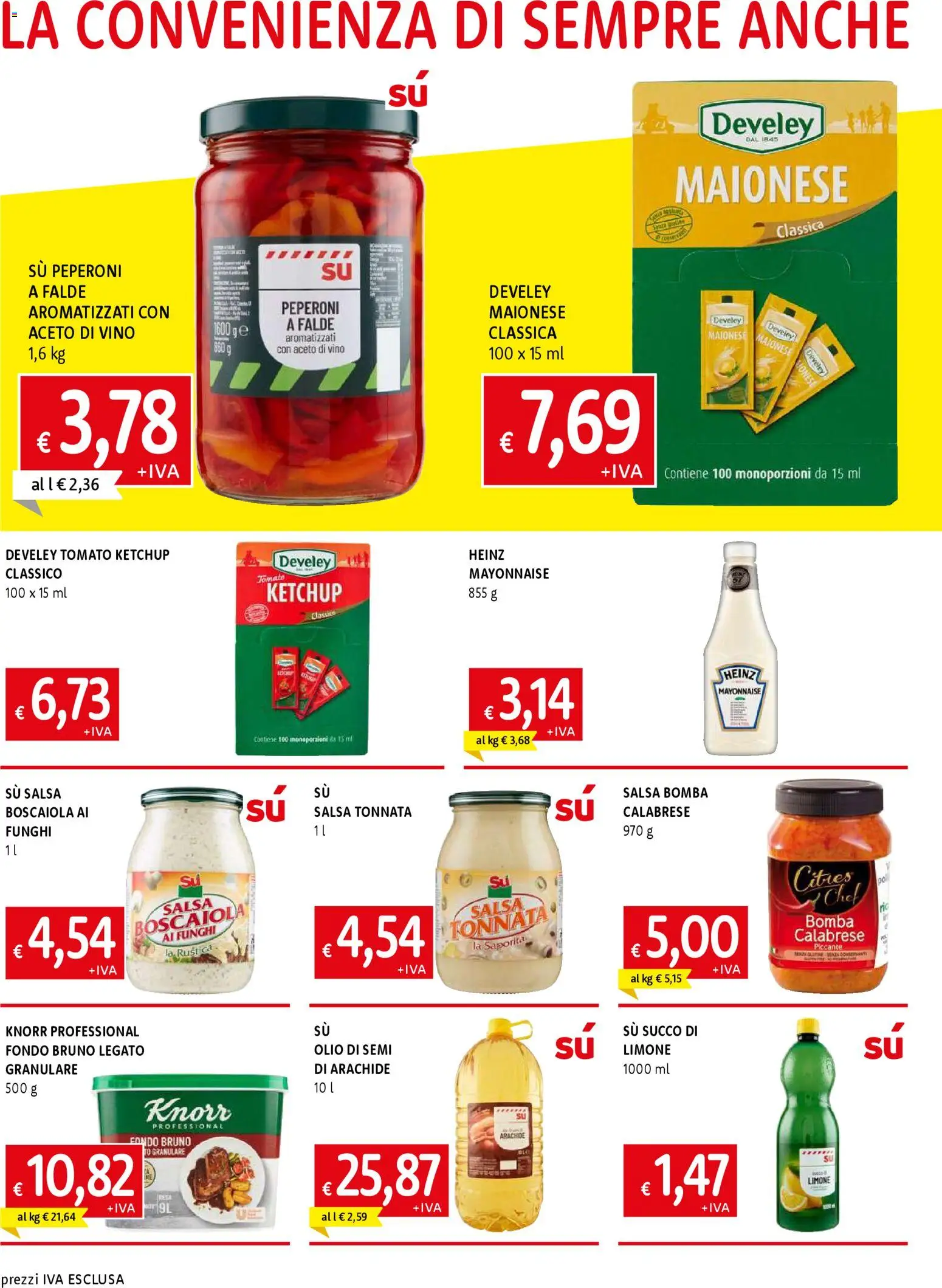 Volantino Galassia del 30.10.2025 | Pagina: 4 | Prodotti: Ketchup, Limone, Olio, Vino