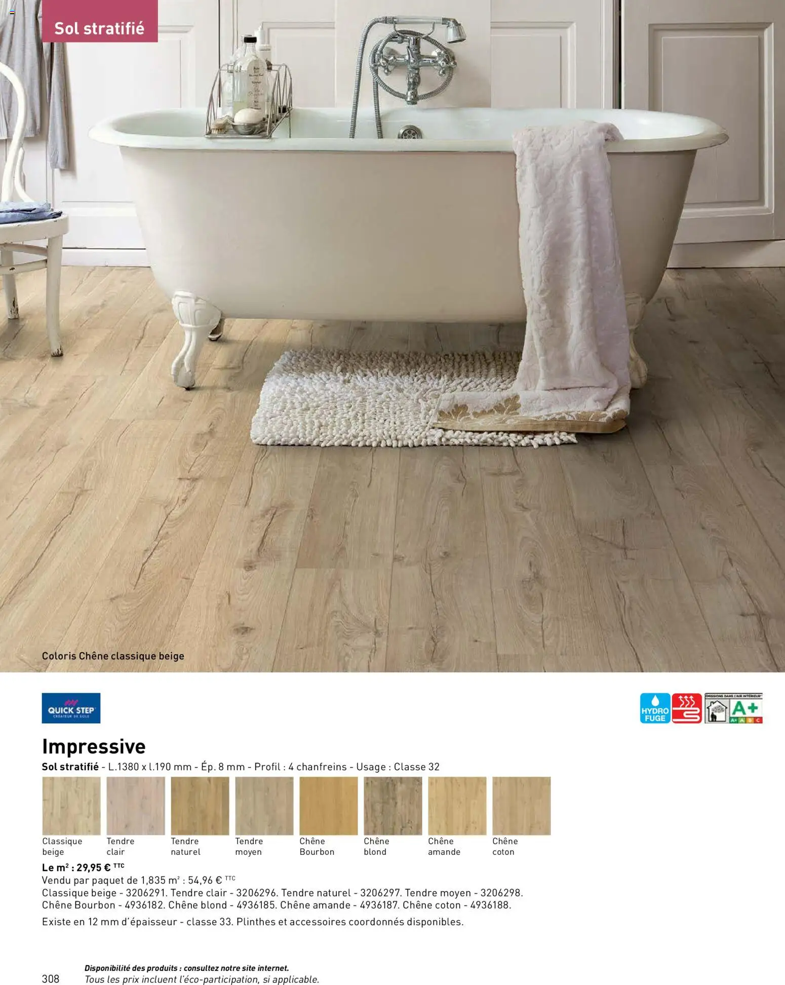 {H1} | Page: 308 | Produits: Amande, Coton, Bourbon