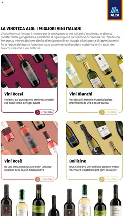 Anteprima del volantino Brochure Vinoteca Aldi	 valido a partire dal 05.11.2024 | Pagina: 5 | Prodotti: Prosecco, Vino, Vino rosso