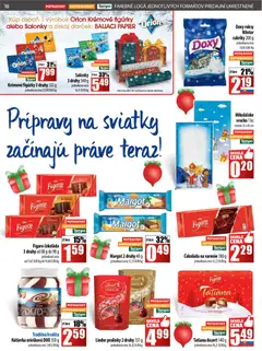 COOP Jednota leták platný od 13.11.2025 | Strana: 10 | Produkty: Lindor, Čokoláda, Cukríky