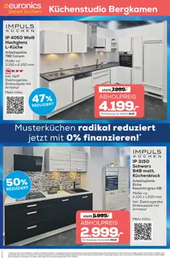 Euronics Küchen-Abverkauf Berlet – gültig ab 05.09.2025 | Seite: 12 | Produkte: Neff, Küchenblock, Armatur, Kuchen