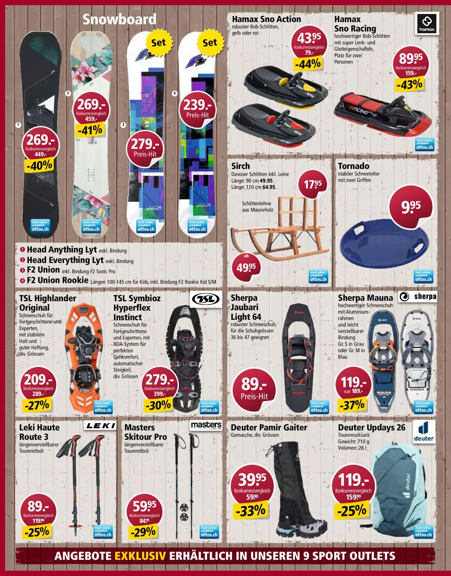 Otto's Aktionen – gültig ab 29.12.2025 | Seite: 14 | Produkte: Snowboard, Gewicht