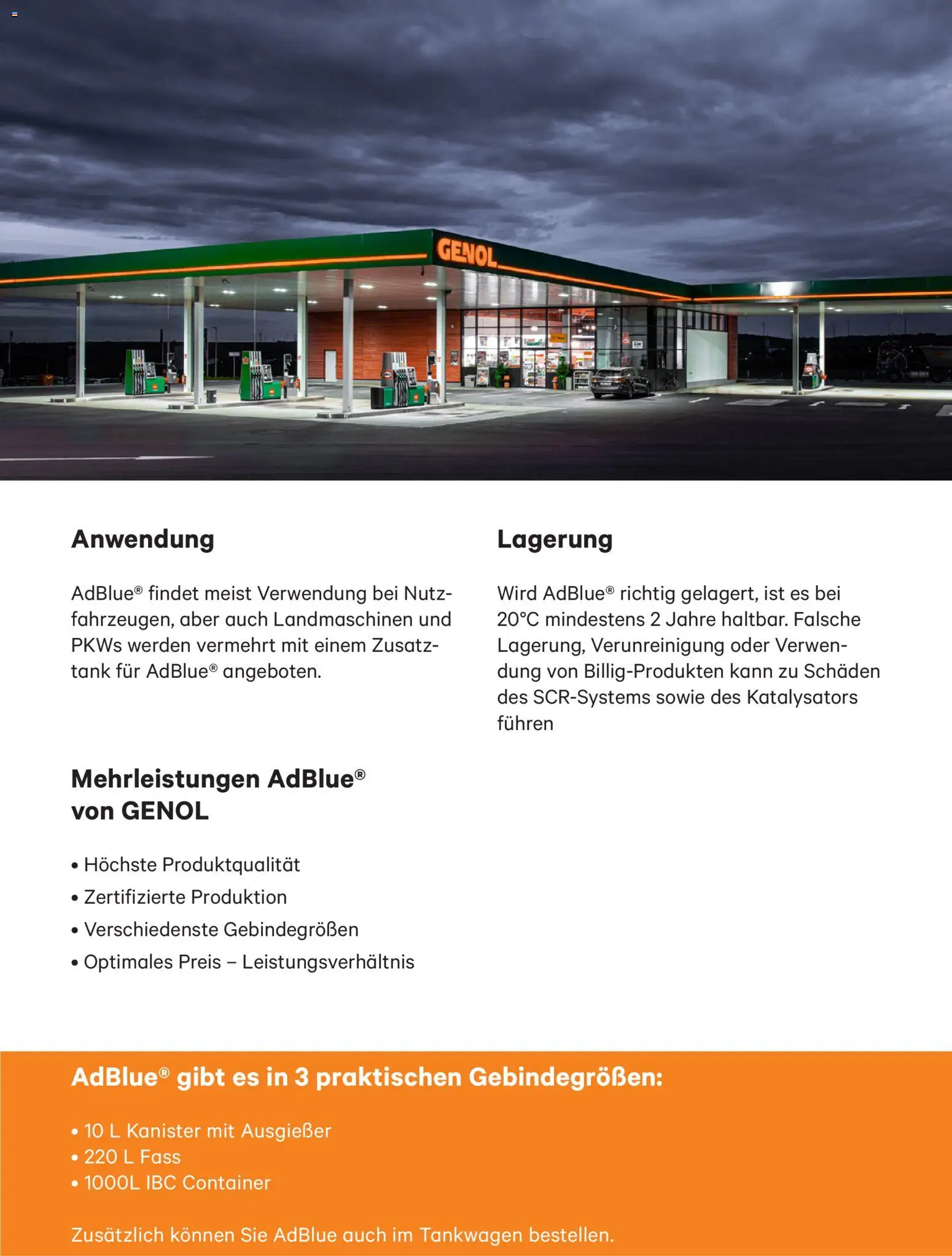 Lagerhaus  GENOL AdBlue gültig ab 01.01.2026 | Seite: 3