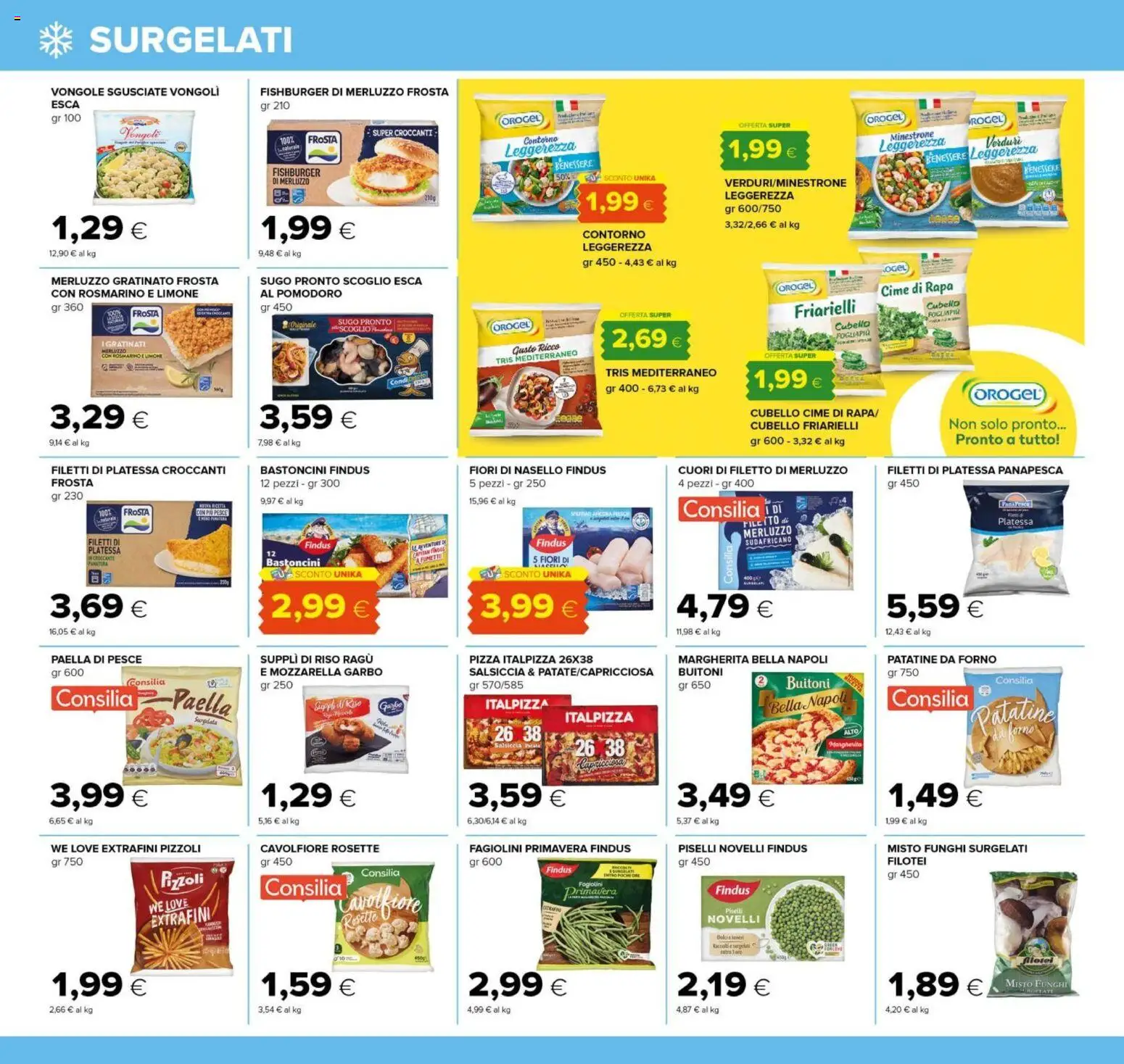 Volantino Tigre del 06.01.2026 | Pagina: 6 | Prodotti: Minestrone, Pesce, Patatine, Sugo