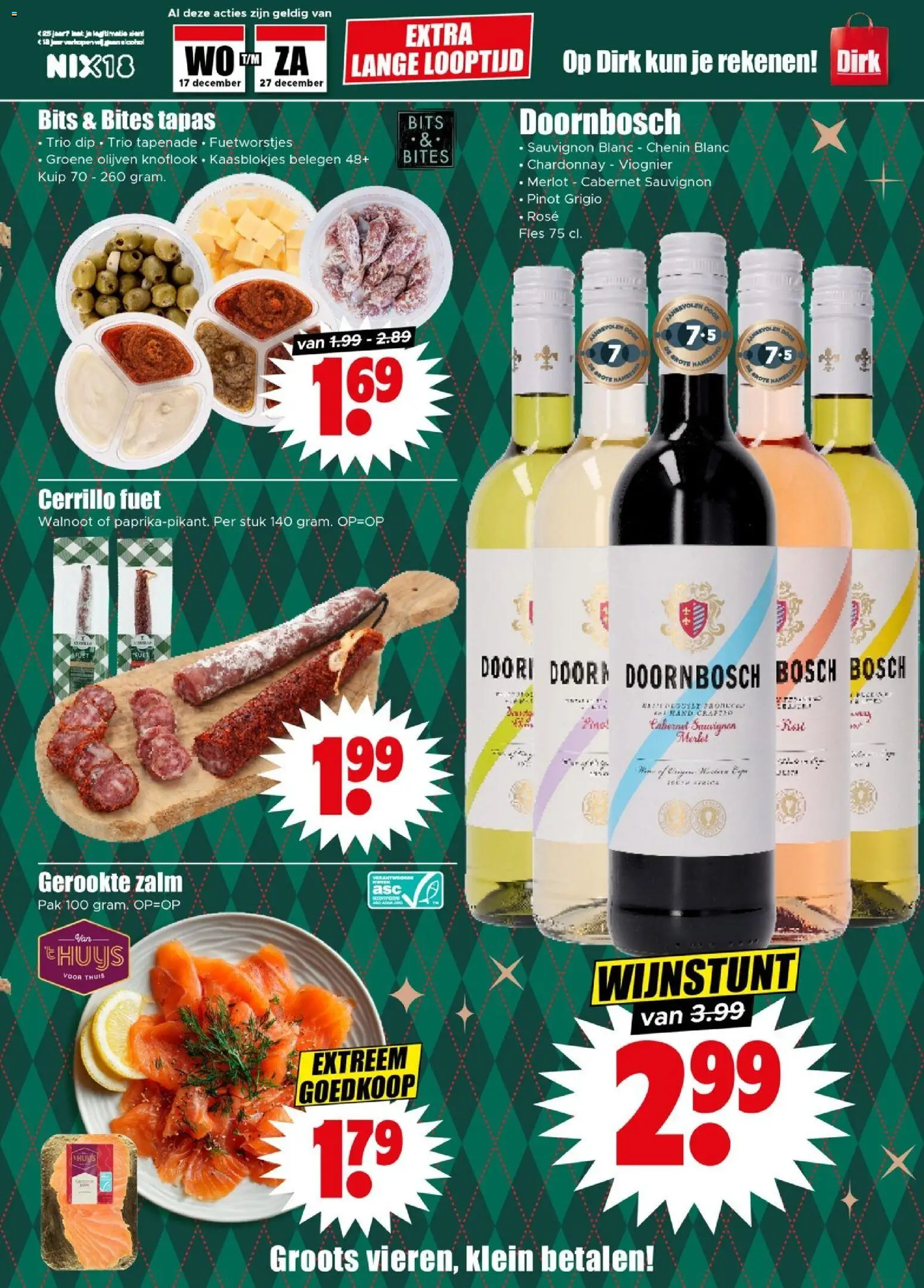 {H1} | Pagina: 13 | Producten: Fles, Zalm, Olijven, Knoflook