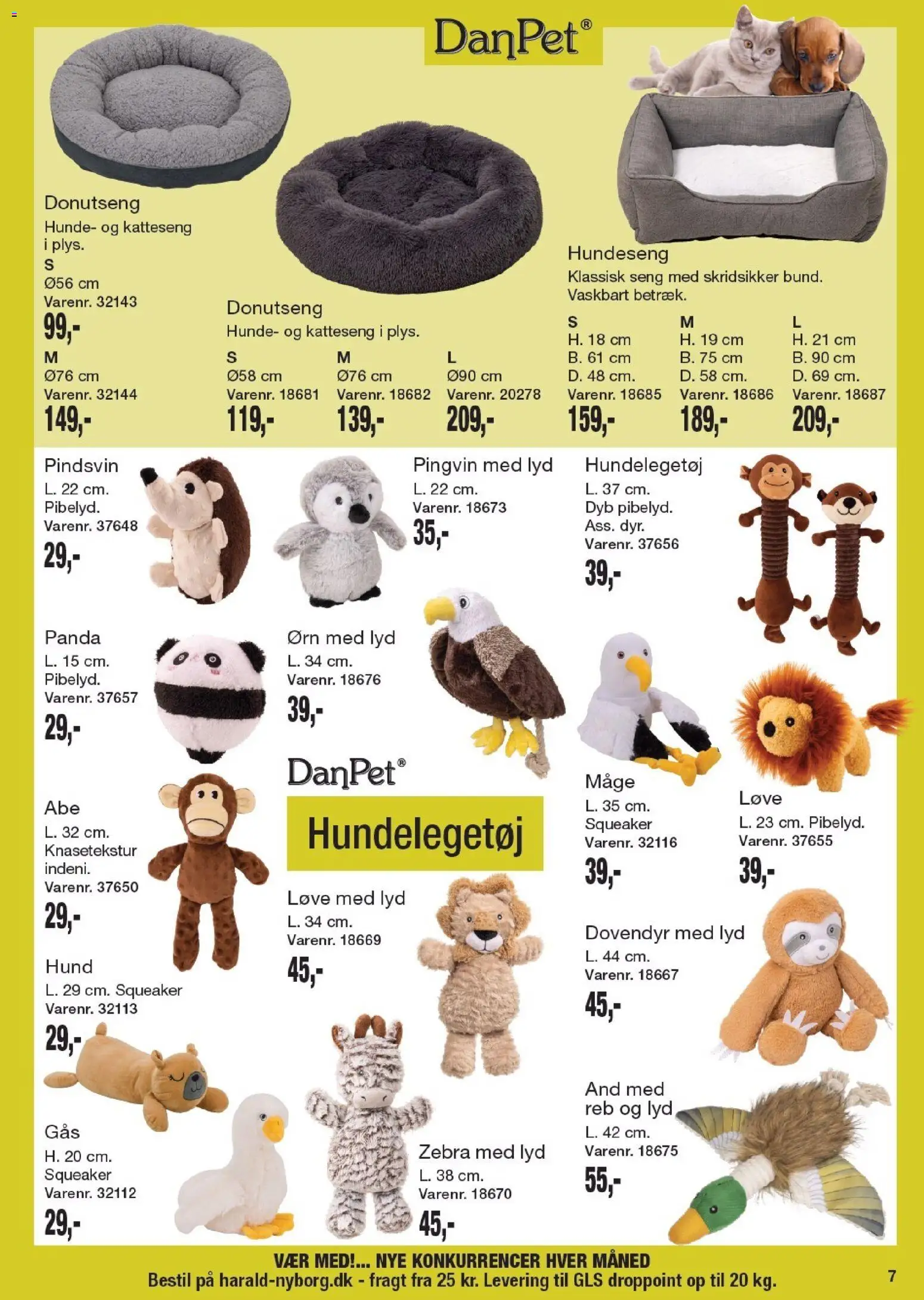 Harald Nyborg tilbudsavis – gyldig fra 23.04.2026 | Side: 7 | Produkter: Seng, Lyd