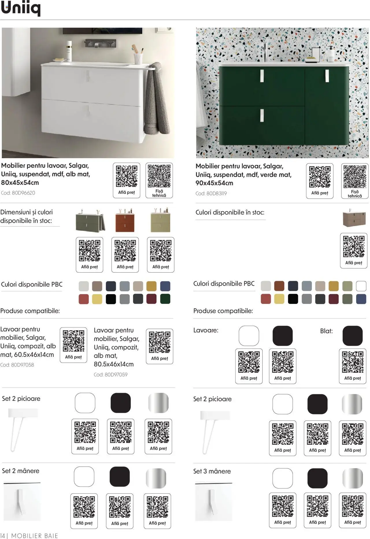 Catalog Romstal – valabil de la 25.11.2024 | Pagină: 14 | Produse: Lavoar