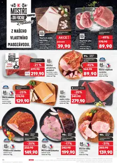 Kaufland leták - Praha 4 od 30.07.2025 | Strana: 14 | Produkty: Sádlo, Uzené maso, Uzené vepřové ramínko, Krkovice