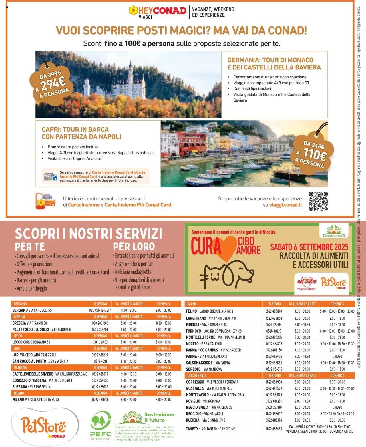 Volantino Conad del 30.07.2025 | Pagina: 8 | Prodotti: Bacheca, Tè, Telefono