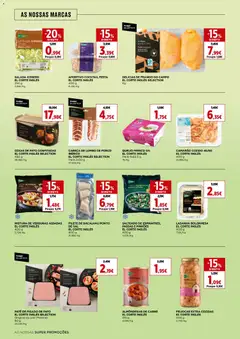 Pré-visualização El Corte Ingles folheto válido de 31.10.2025 | Página: 28 | Produtos: Frango, Camarão, Lasanha, Salada