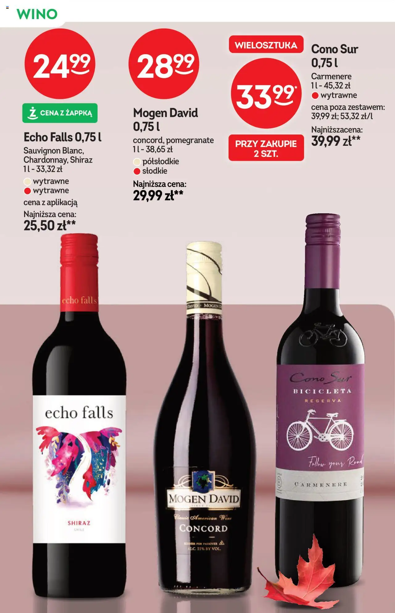 Żabka Gazetka - Katalog win od 15.10.2025 | Strona: 16 | Produkty: Wino