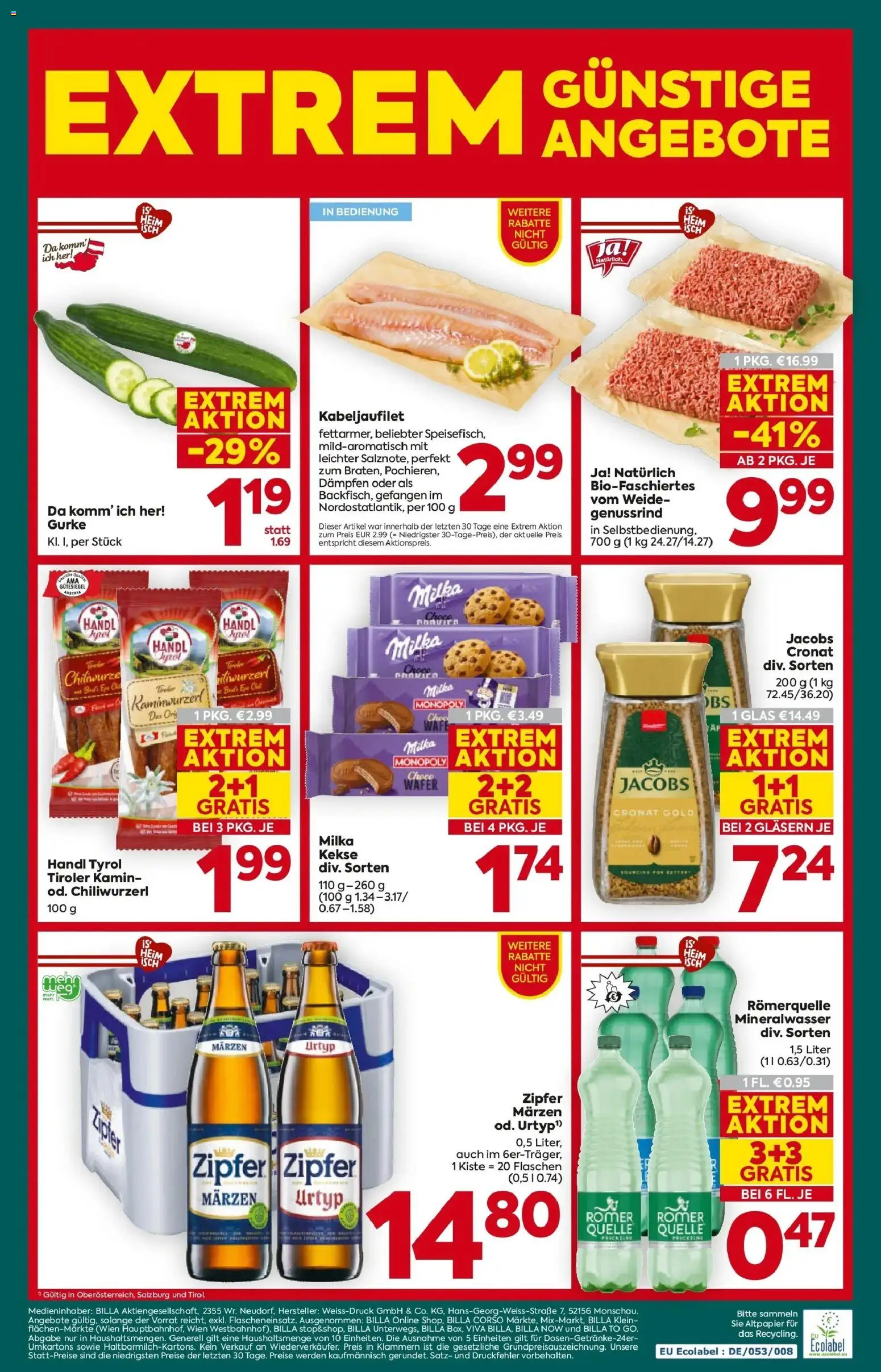 Billa Plus Flugblatt - Oberösterreich gültig ab 16.04.2026 | Seite: 16 | Produkte: Kekse