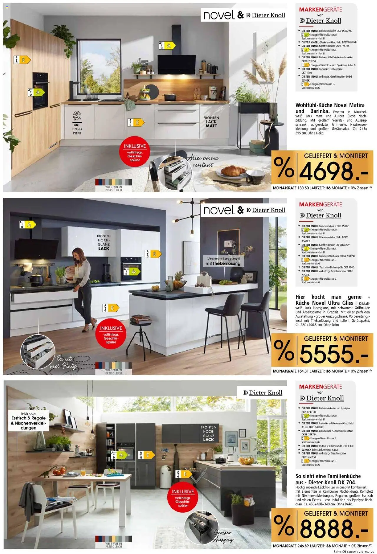 Zurbrüggen - Zurbrüggen: Küchen für ihr Zuhause – gültig ab 12.09.2025 | Seite: 9