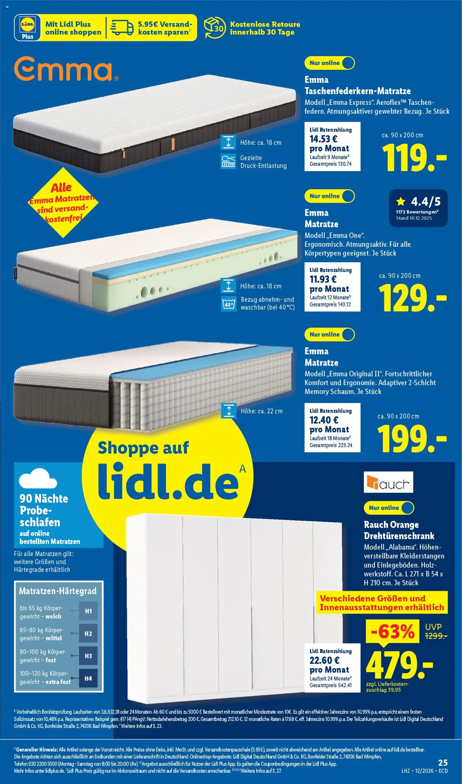Lidl Prospekt – gültig ab 16.03.2026 | Seite: 41 | Produkte: Gewicht, Drehtürenschrank, Bad, Telefon