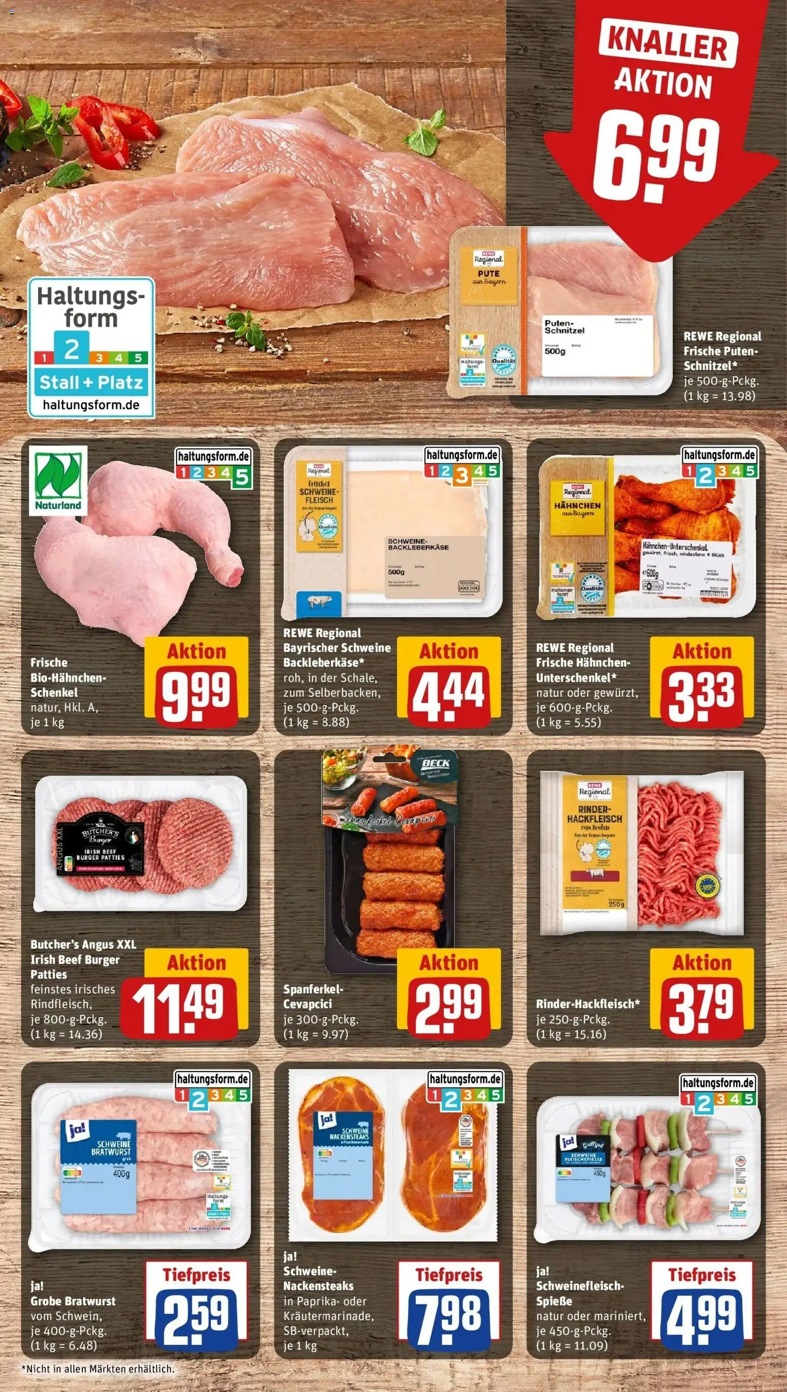 Rewe Prospekt Burglengenfeld	 – gültig ab 15.03.2026 | Seite: 10 | Produkte: Pute, Burger, Fleisch, Hackfleisch