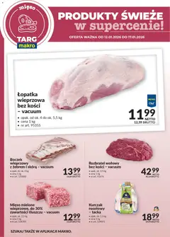 Pogląd oferty "Makro Gazetka - Produkty świeże w supercenie" - ważna od 12.01.2026
