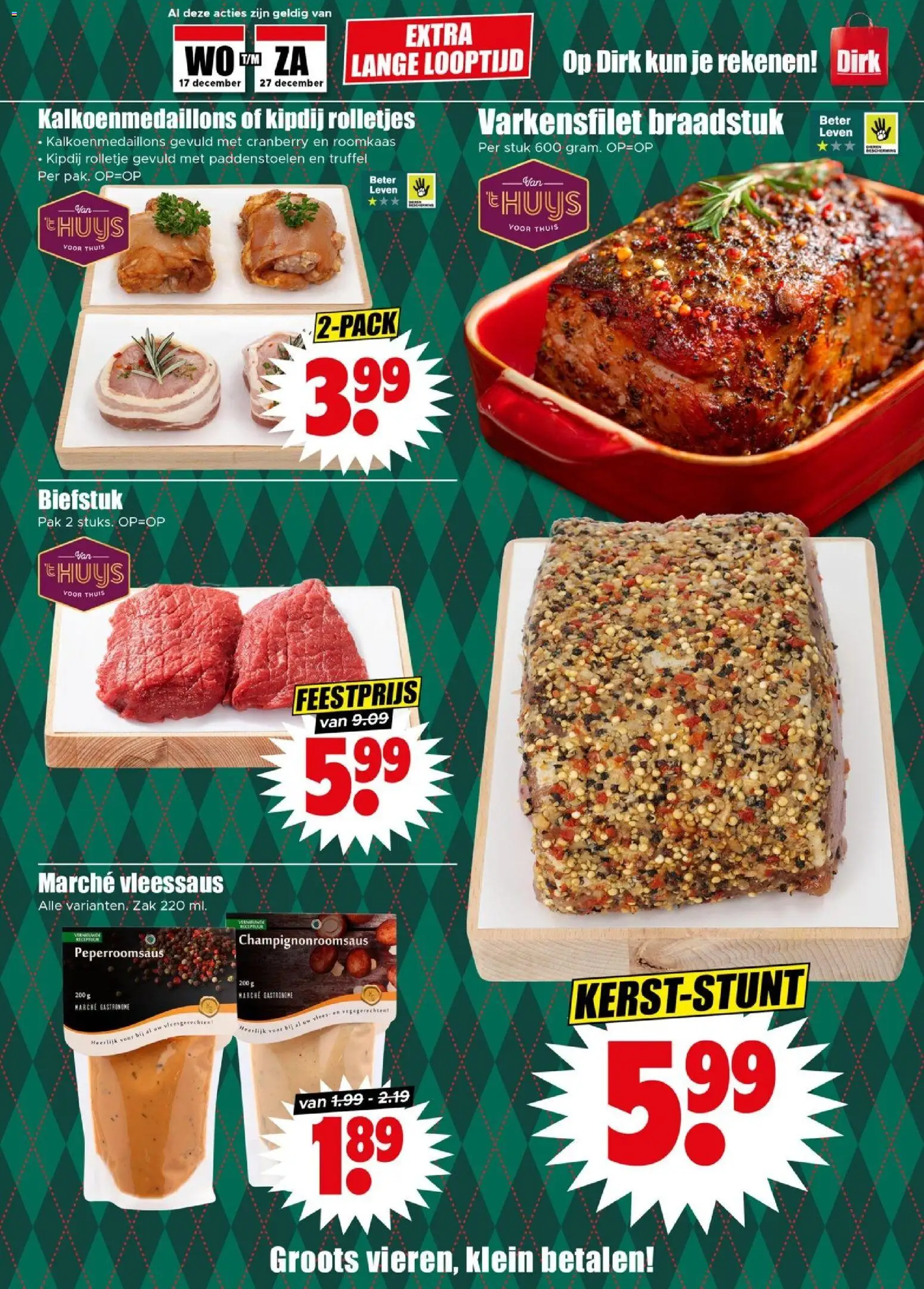 {H1} | Pagina: 25 | Producten: Biefstuk, Roomkaas, Zak