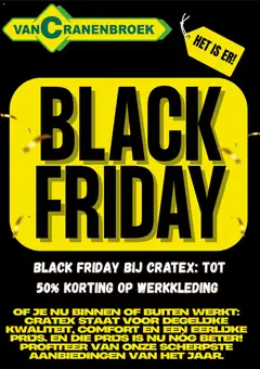 Van Cranenbroek - Black Friday - Voorbeeld van een folder van Van Cranenbroek, geldig van 28.11.2025