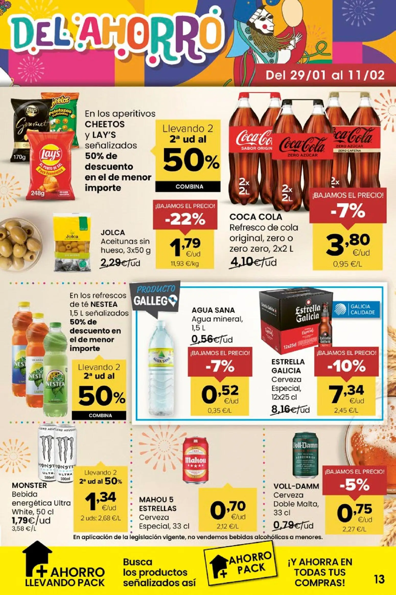 Eroski folleto │ válido desde el 29.01.2026 | Página: 13 | Productos: Cerveza, Té