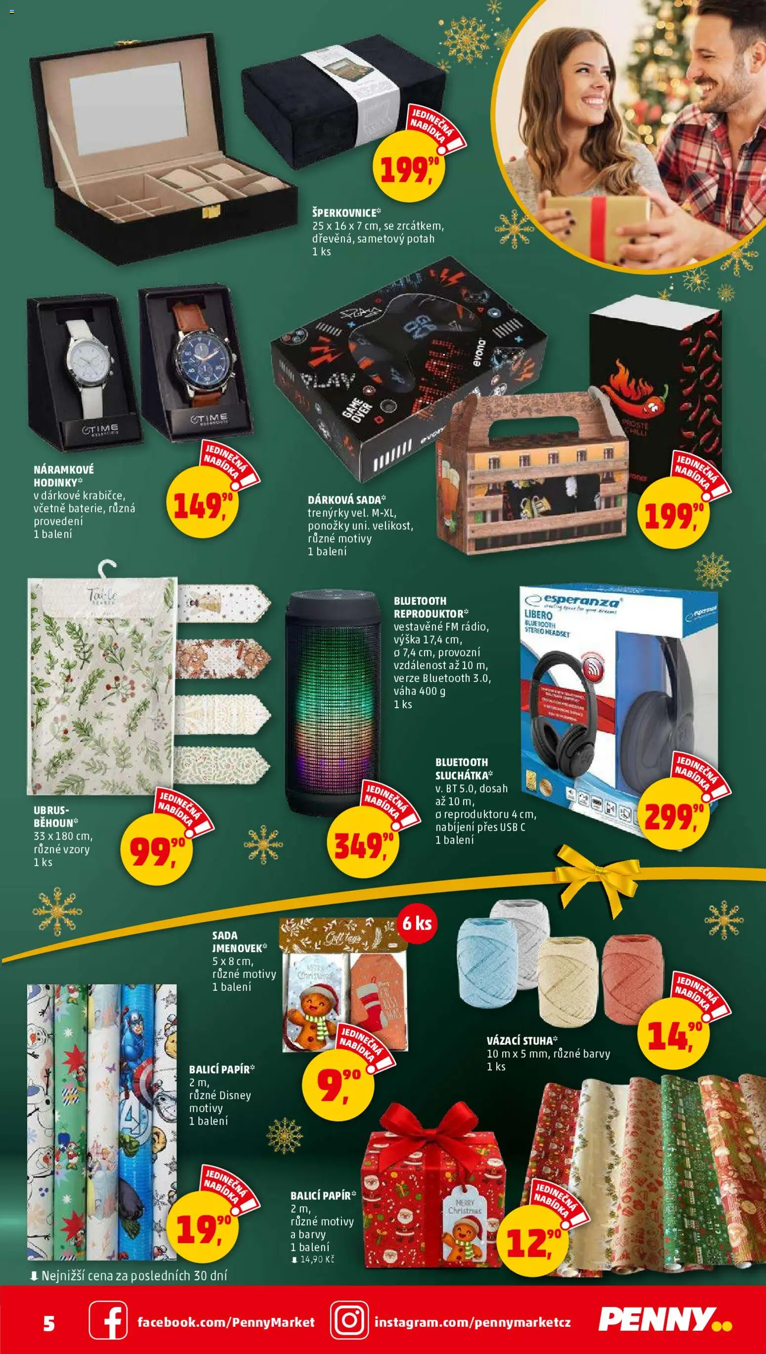 Penny Market katalog od 13.11.2025 | Strana: 5 | Produkty: Ponožky, USB, Váha, Barvy