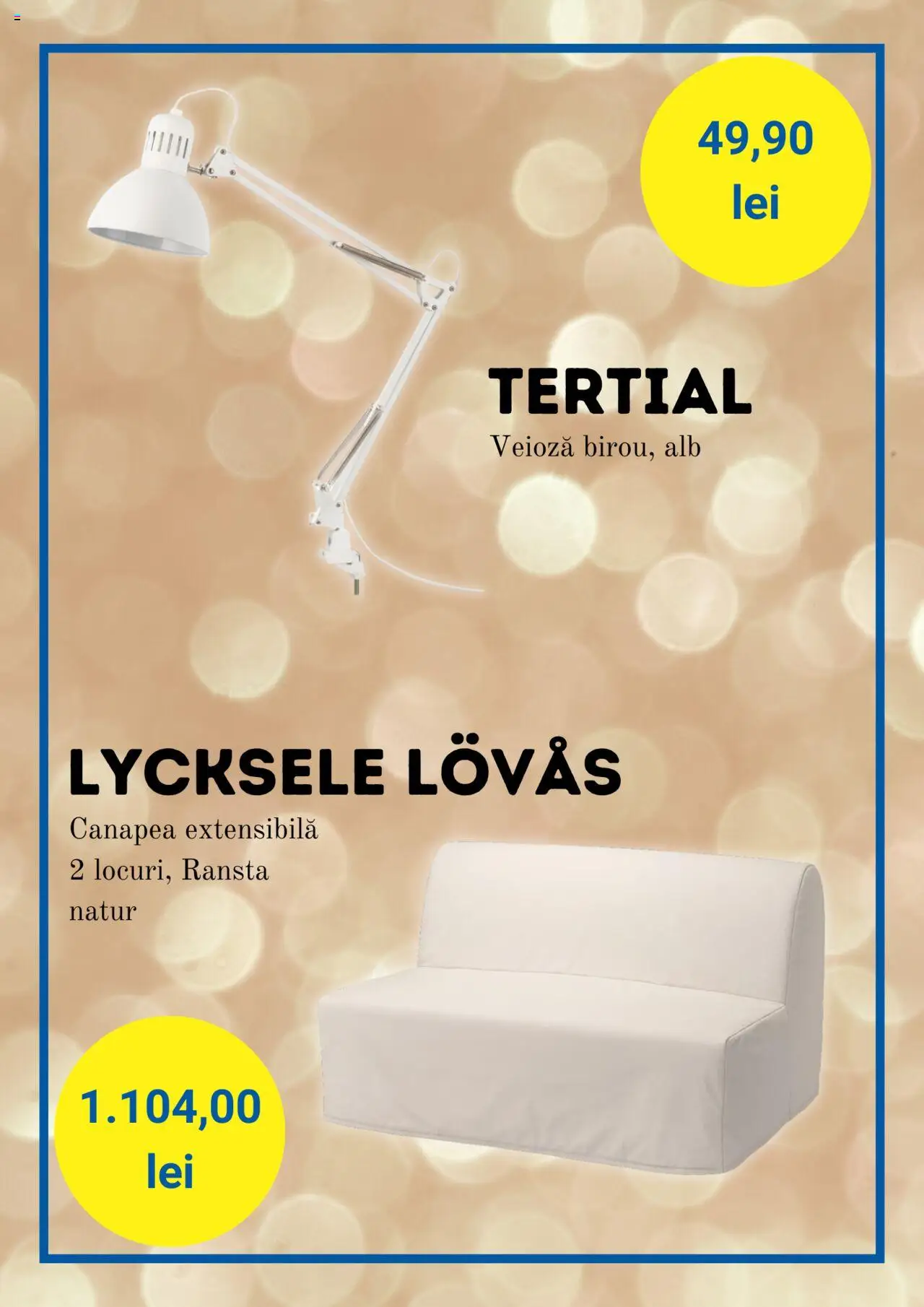 Catalog IKEA – valabil de la 01.08.2025 | Pagină: 5 | Produse: Canapea, Veioză
