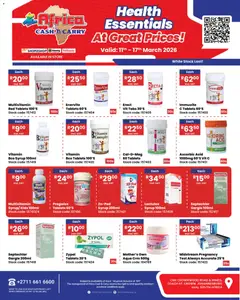 Africa Cash & Carry specials catalogue – valid from 11.04.2026