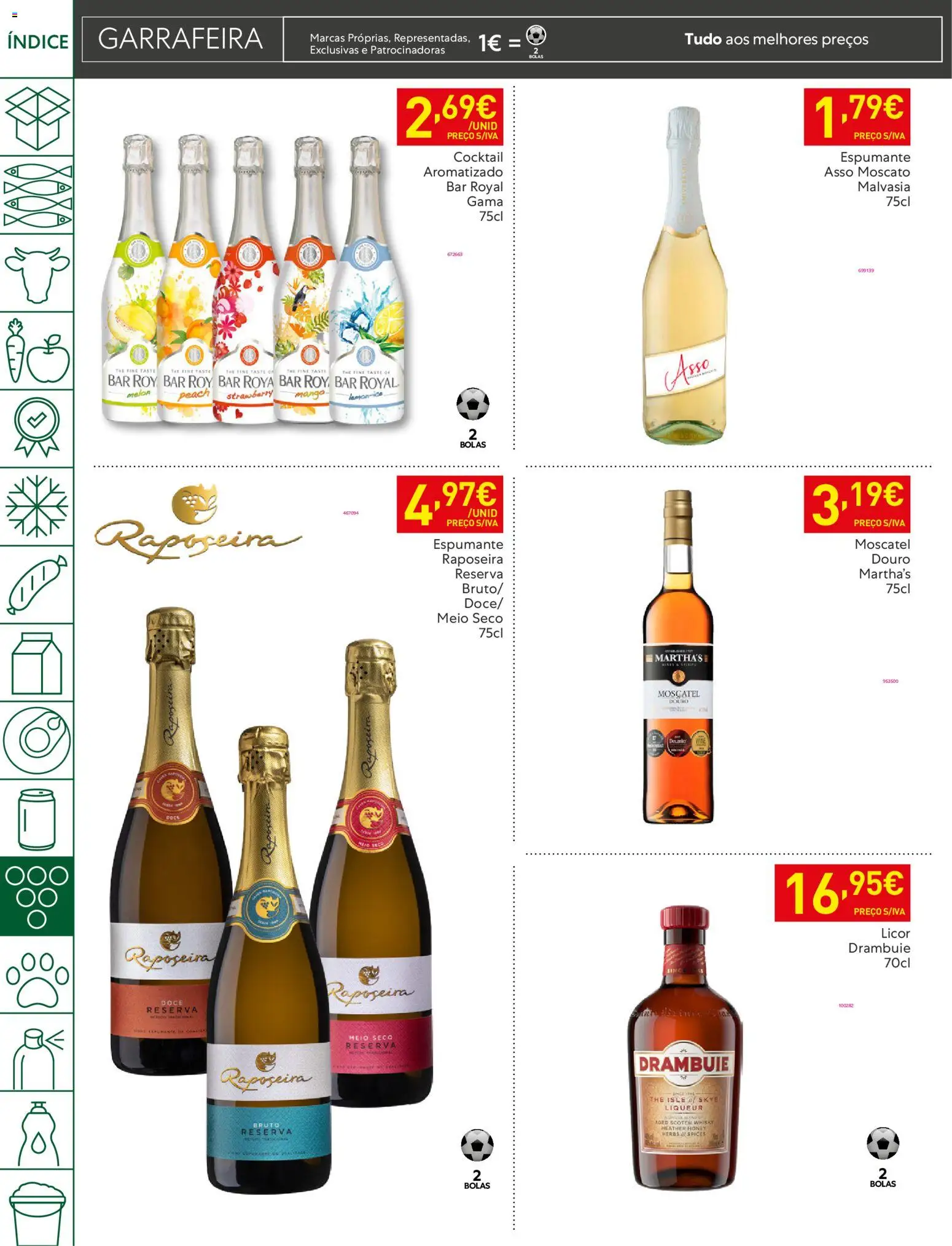 Recheio folheto │ válido de 03.03.2026 | Página: 48 | Produtos: Whisky, Espumante
