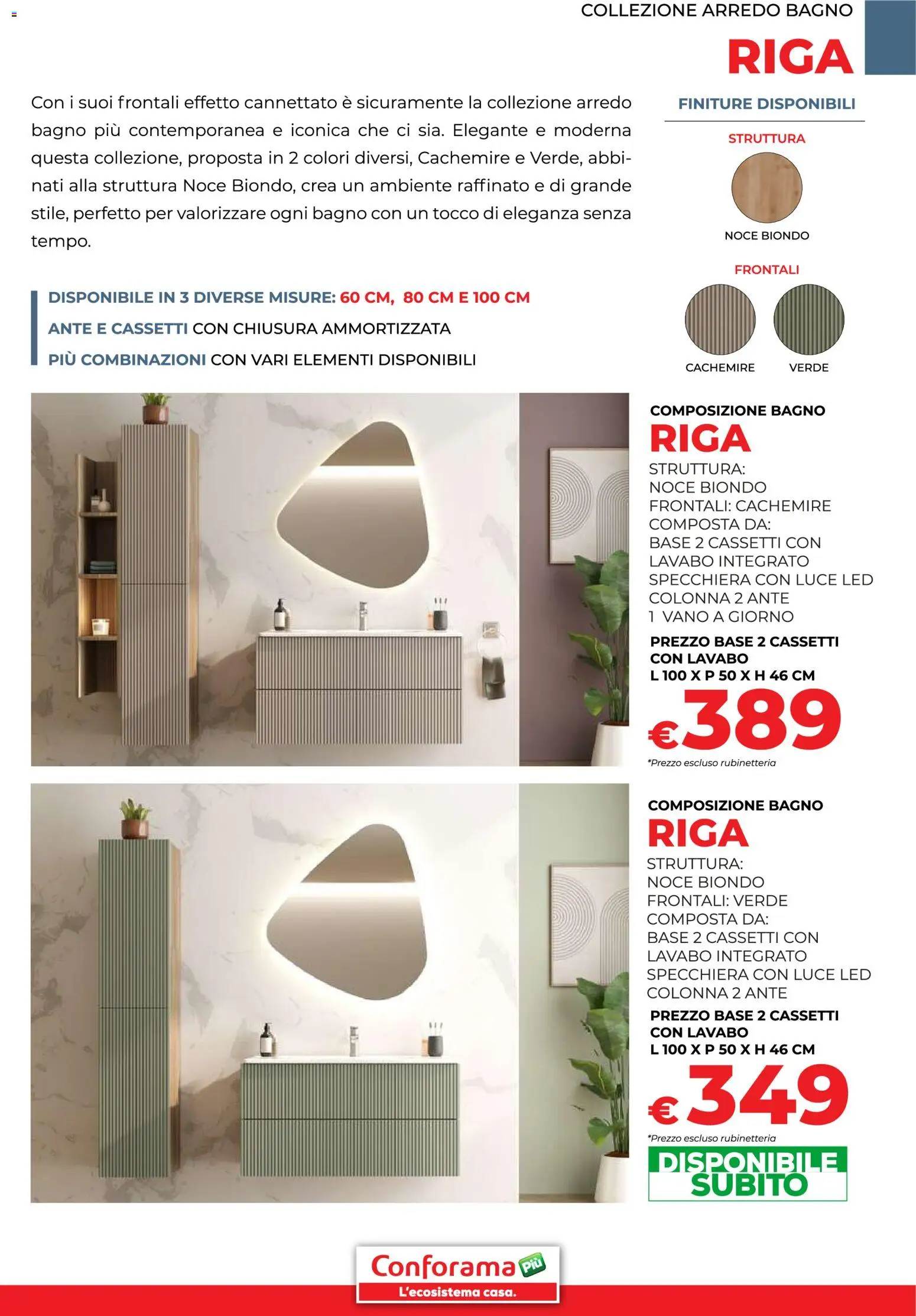 Volantino Conforama del 30.01.2026 | Pagina: 9 | Prodotti: Bagno