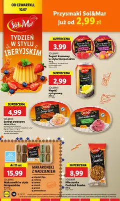 Lidl Gazetka od 10.07.2025 | Strona: 50 | Produkty: Cytryna, Bourbon, Sok, Jogurt kremowy