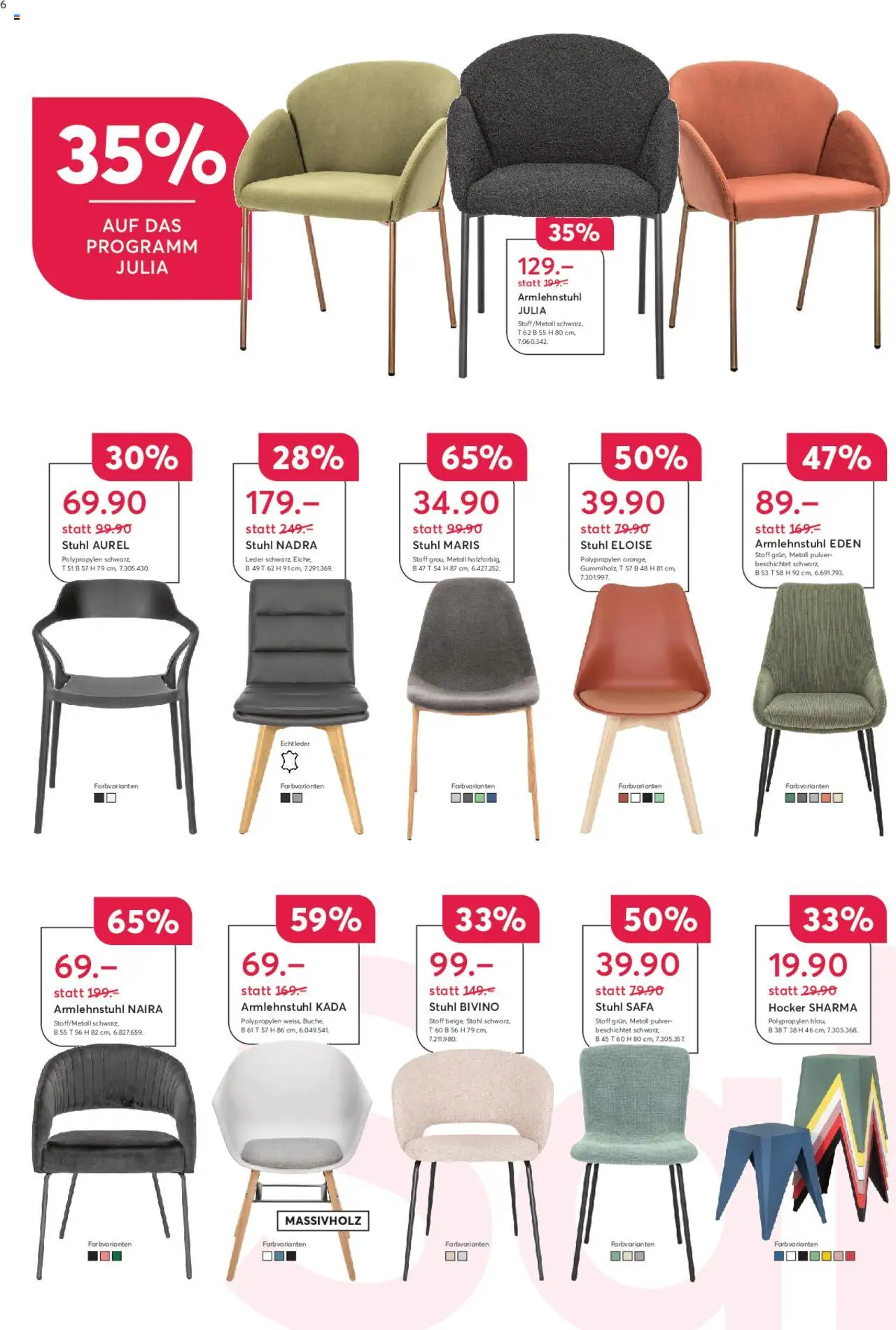 Livique Sale ab 20.06.2025 | Seite: 6 | Produkte: Hocker, Stuhl, Pulver